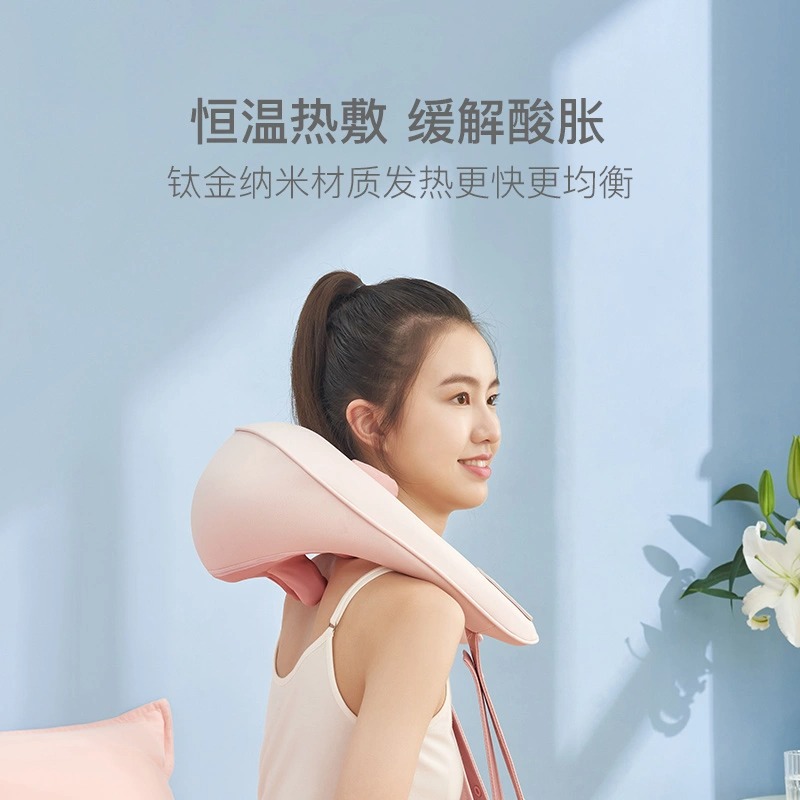 网易严选 Pro星选 网易智造4D揉捏按摩肩带 浅灰蓝高清大图