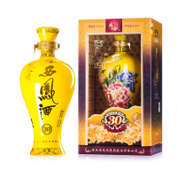 西凤 国花瓷30年 52度 凤香型 白酒 500ml *6瓶 整箱装
