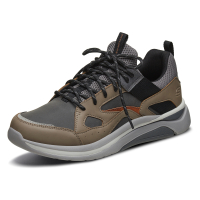 Skechers斯凯奇男鞋低帮鞋网布拼接运动休闲鞋 66163