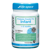 保税-Life Space新生儿/初生儿益生菌粉60g/瓶装 澳洲原装进口 适合1-6个月婴儿