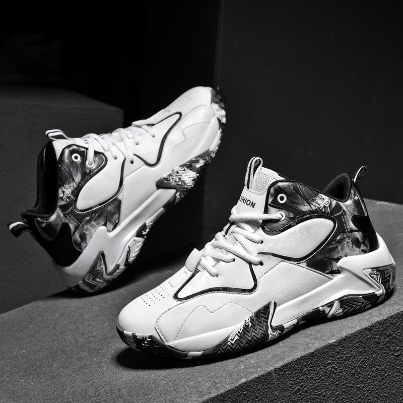 邦塞斯 大码男鞋夏季百搭休闲篮球运动鞋48加宽脚肥47青少年学生跑步鞋46