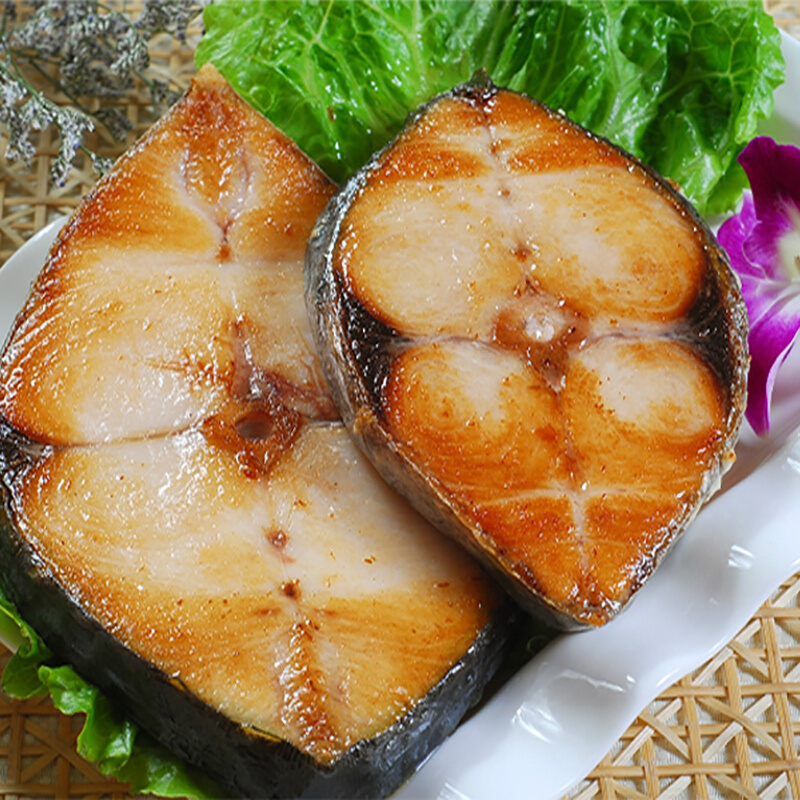 四海生鲜东山岛新鲜马鲛鱼片500g12片鲅鱼片新鲜海鲜水产