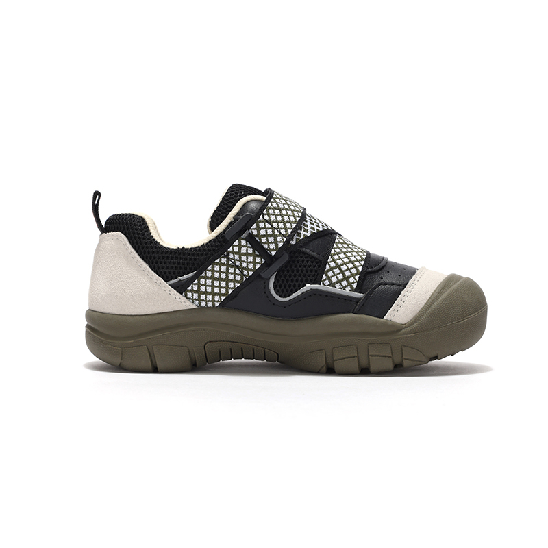 pony波尼男女童鞋2023秋新款轻便舒适休闲运动鞋234k1ca51bk