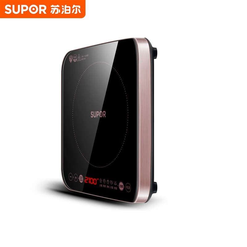 苏泊尔(SUPOR)匀猛火滑控调节微晶面板一键爆炒智能定时电磁炉C21-IC20高清大图