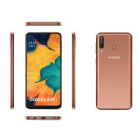 三星 Galaxy A40s全新手机 123°超广角后置三摄5000mAh大容量电池续航手机 全网通 晨曦金 (6G+64G)
