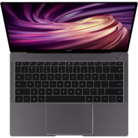 华为(HUAWEI) MateBook X Pro 2020款 13.9英寸超轻薄本全面屏笔记本电脑(i7-10510U 16G 512G 独显 3K触控屏 office) 深空灰