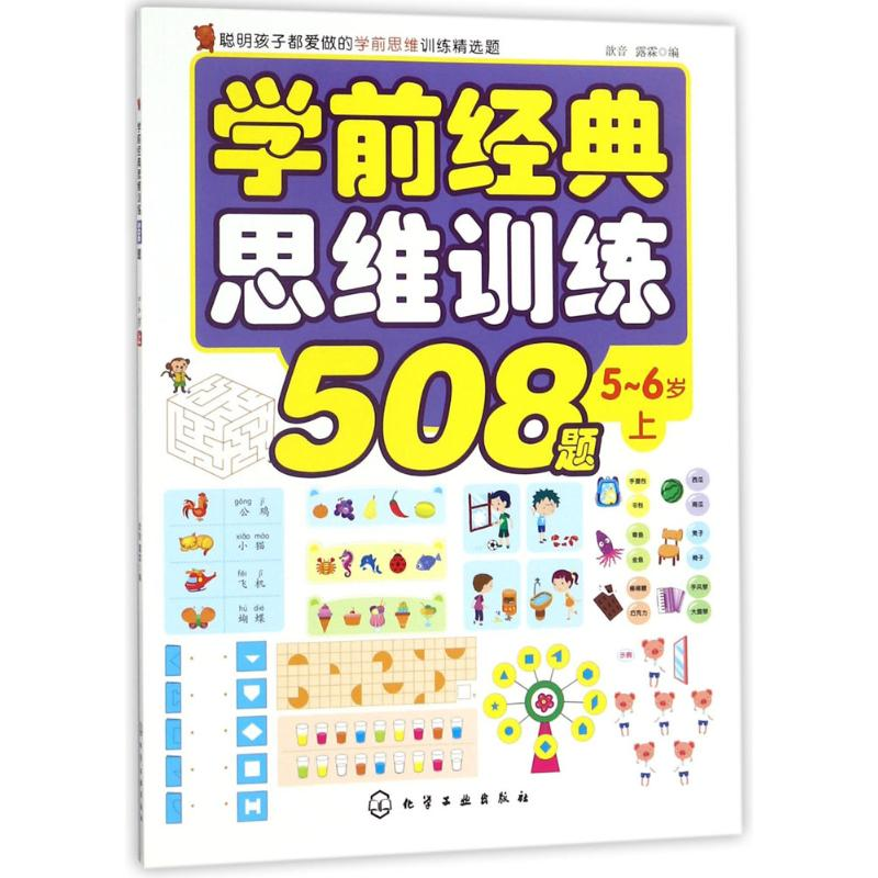 醉染图书学前经典思维训练508题9787120146