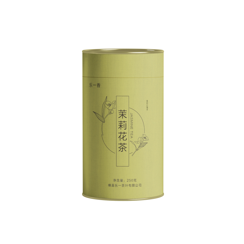 乐一香茉莉白雪芽250g罐装