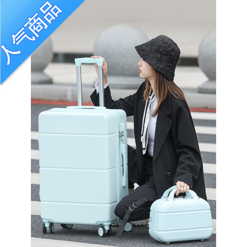 FENGHOU网红行李箱女小型旅行拉杆箱24寸男登机皮箱子密码学生大容量28寸高清大图