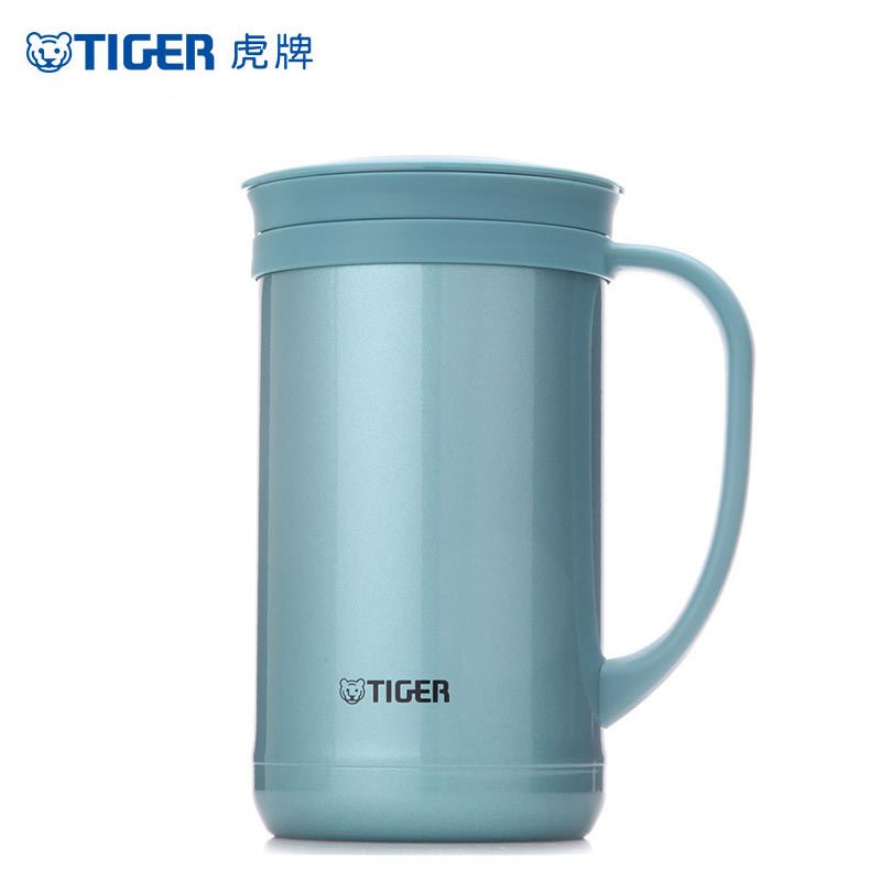虎牌(tiger)办公型保温杯真空商务水杯男女泡茶杯CWM-A050 500ml 304不锈钢商务办公型保温 绿色