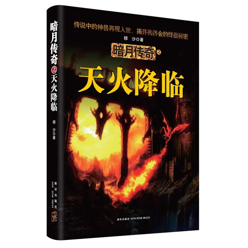 [醉染正版]正常发货 正版 暗月传奇之天火降临 穆沙 新星出版社 魔幻、玄幻小说书籍 江苏书高清大图