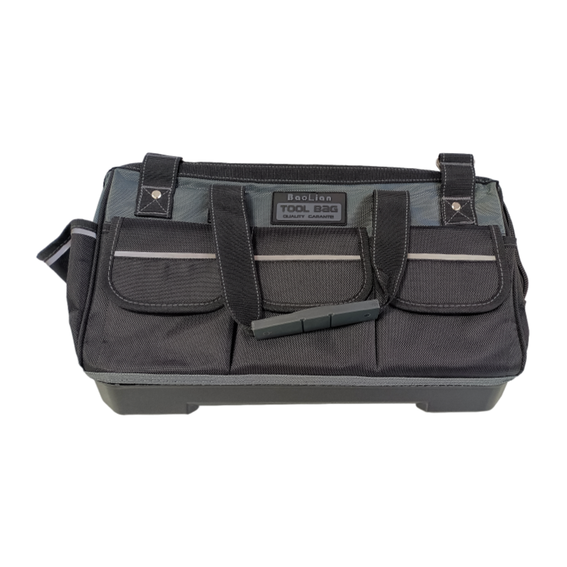 联岚多功能帆布手提工具包肩挎包20寸塑底个高清大图