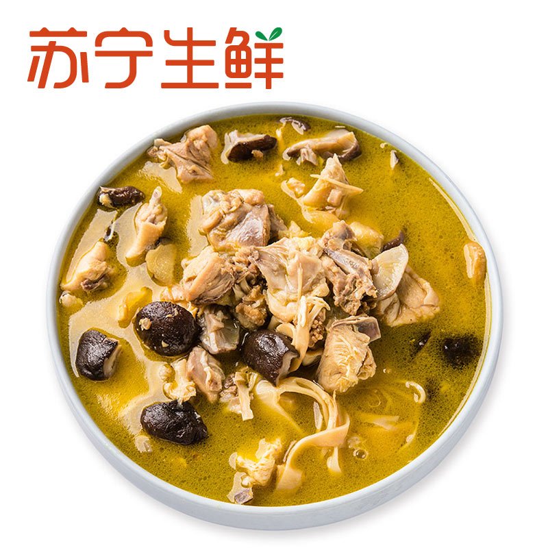 【苏宁生鲜】望湘园走地土鸡锅(速冻熟制)800g