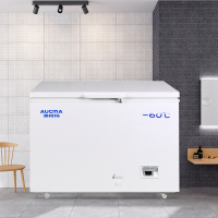 澳柯玛(Aucma)236升顶开门单温冷柜-60°超低温冷柜大冷冻力商用卧式冷柜DW-60W236