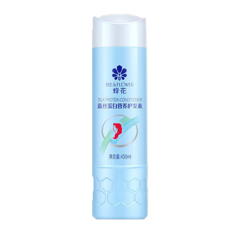 蜂花(BEE&FLOWER)护发素顺滑补水修护改善干枯毛躁 丝肽精华护发素450m