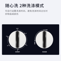 小鸭 迷你洗衣机 洗内衣裤袜子神器小型便携式家用宿舍分桶半自动XPB12-3012 双