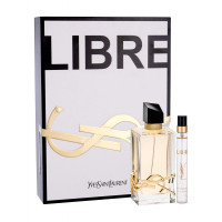 圣罗兰(YSL) 新品自由之香Libre女士香水套装[90ml+10ml便携装]花果香调 浪漫持久留香 海外原装正品
