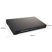 华三(H3C) LS-3600V2-52TP-EI 48口百兆三层智能高性能交换机