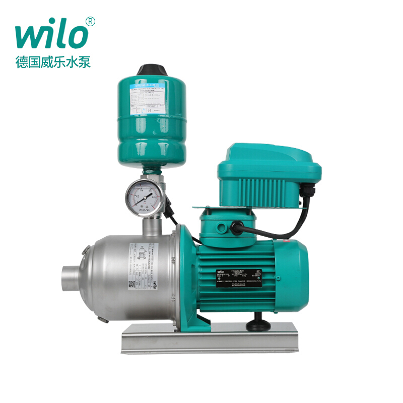 德国威乐wilo变频水泵MHI 805不锈钢变频增压泵别墅家用自来水增压泵恒压泵可调节管道加压泵