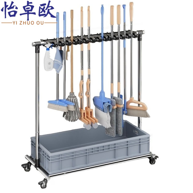 怡卓欧拖把架5拖6钩高清大图