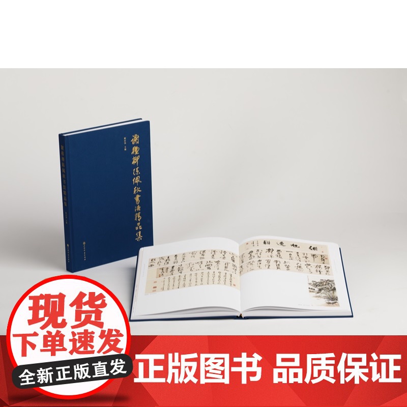 谢稚柳陈佩秋书法精品集 谢定伟主编上海书画出版社中国画艺坛艺术书法作品高清大图