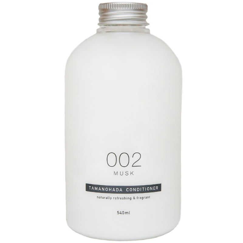 [引发头发内在力量]TAMANOHADA 玉肌 无硅油护发素/乳 002麝香 540ml/瓶 各种肤质 成人