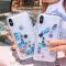 iPhoneX流沙手机壳苹果图标6s/7/8plus保护壳XR/xsmax防摔7plus壳 银色流沙 iPhone 5