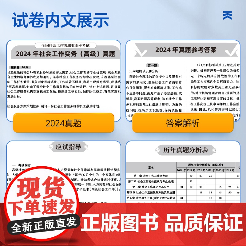 备考2025]天一社会工作者高级2024年考试教材历年真题模拟试卷题库社会工作实务综合能力基础知识考社工证2024高清大图