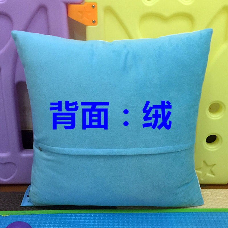 新款印花绣十字绣抱枕卡通情侣动物一对蝴蝶客厅沙抱枕汽车靠垫
