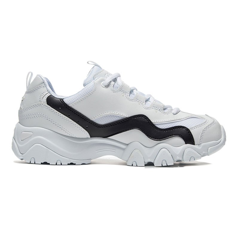 斯凯奇 Skechers D’LITES系列 熊猫鞋 女子休闲鞋 88888001-WBK