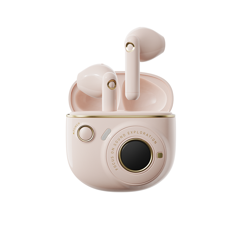 EDIFIER/漫步者 TO-U3真无线蓝牙耳机迷你可爱粉色隐形无线半入耳式音乐降噪新款礼物长续航高清大图
