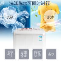 小天鹅（LittleSwan） 8.5kg公斤大容量双桶筒双缸半自动家用波轮洗衣机老式 TP85-S955
