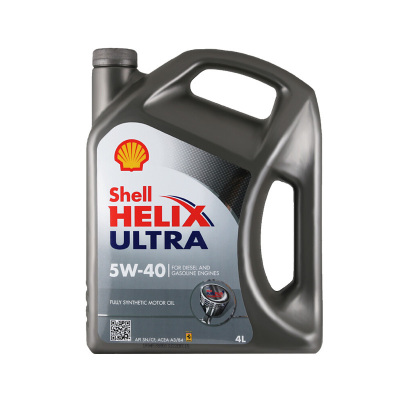壳牌 （SHELL） HELIX ULTRA 5W40灰喜力润滑油 4L 德国
