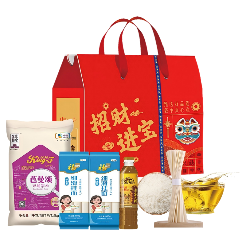 2024中粮家宴悦享伴手礼礼包D型 2000g+400ml高清大图