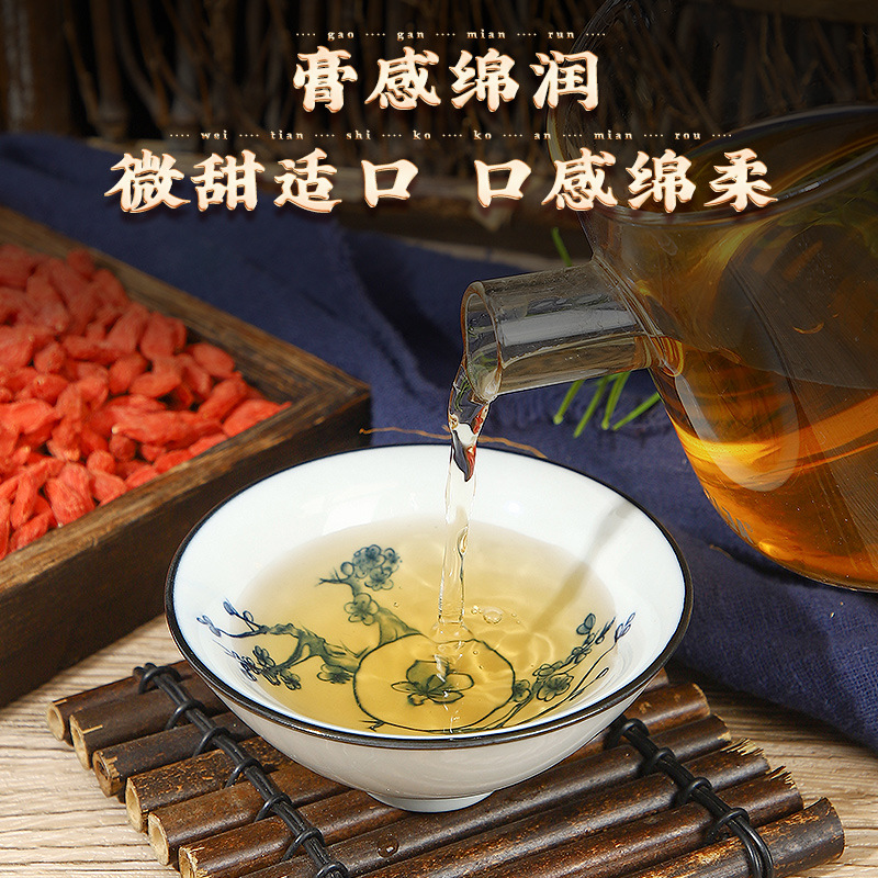 拍1发2同仁堂 阿胶八珍膏300g阿胶枸杞桑葚玫瑰花茶茯苓山楂养生茶饮官方正品高清大图