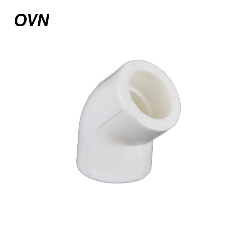 OVN PPR45度弯头 75PPR(2.5寸) 个高清大图