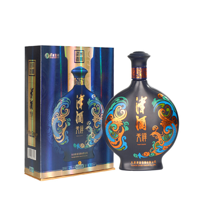 津酒42天祥500ml北派绵雅浓香型白酒