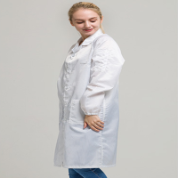 京苏 防静电服大褂防尘工作服男女无尘服洁净服XL