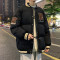 唐狮秋冬季新款棉衣男士美式毛巾绣棒球领加厚外套青少潮牌