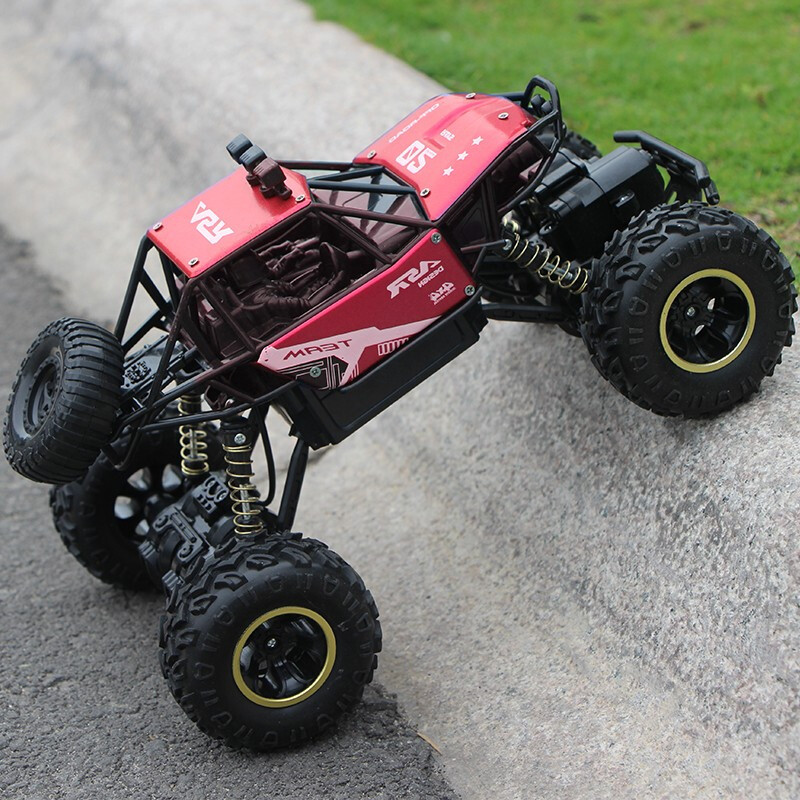 儿童玩具遥控汽车充电越野车超大耐摔电动四驱男孩暑假儿童礼物