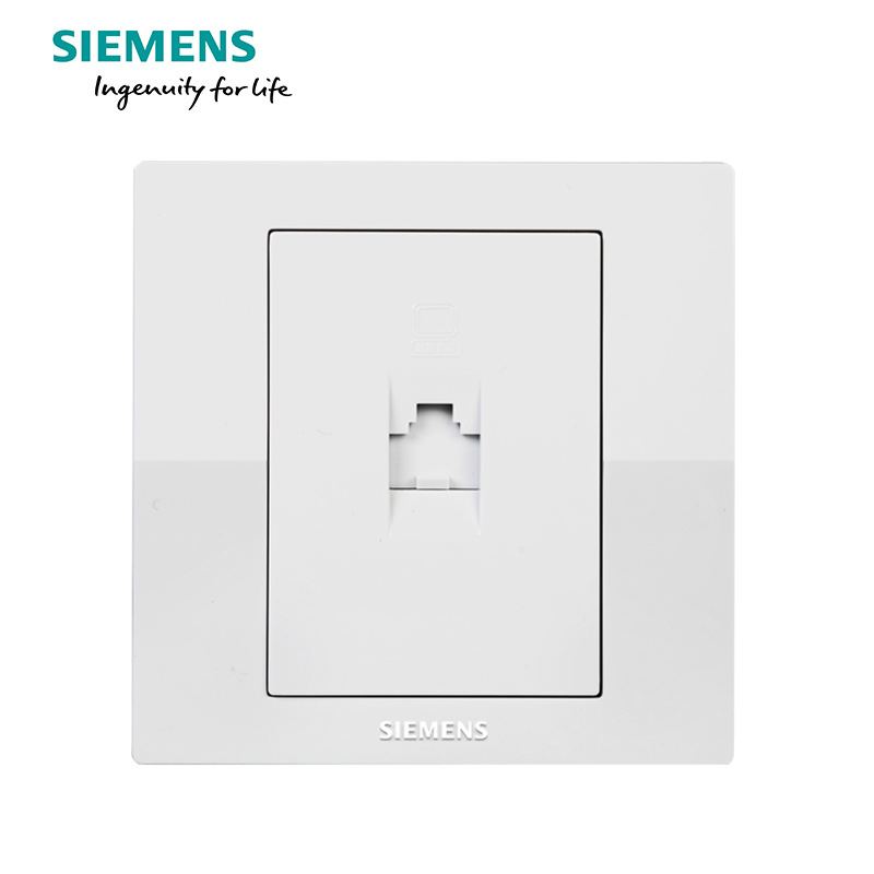 西门子(SIEMENS)开关插座 悦动雅白系列电脑插座5UH80623NC01
