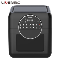 利仁(Liven)智能空气炸锅KZ-D1002家用多功能无油煎炸无烟大容量双锅热空气循环不粘烤架易清洗自动断电