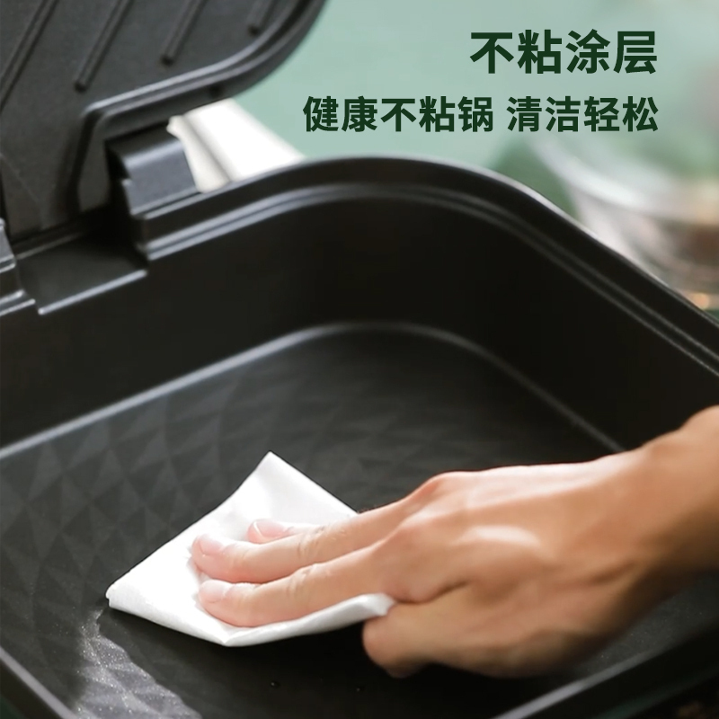 利仁电饼铛家用加深加大电饼档大号涮烤一体锅多功能电热锅电火锅电炒锅电饼锅大尺寸烙饼锅G-13高清大图