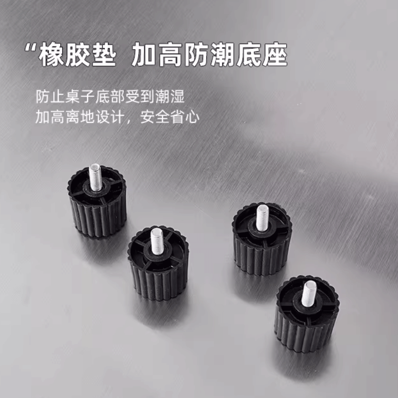 鑫环境[201不锈钢五斗一门]不锈钢办公桌医疗桌工作台 单位:张 160*70*75CM高清大图