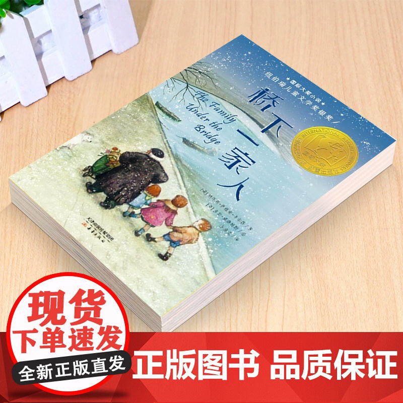 桥下一家人小学生三年级四五六年级课外阅读书纽伯瑞儿童文学奖金奖小说经典读物 6-8岁以上适合青少年中小学生看的课外书籍正高清大图