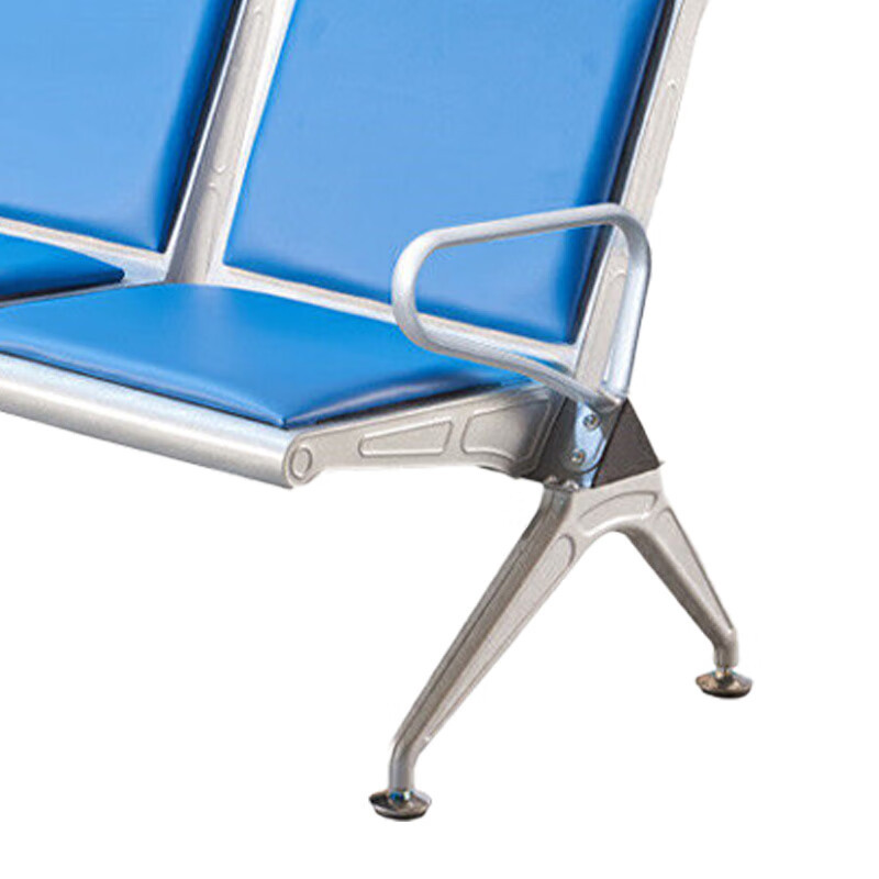 圣斯顿 LK-YX6578 钢制排椅三人位1750*650*780mm(单位:张)蓝色高清大图