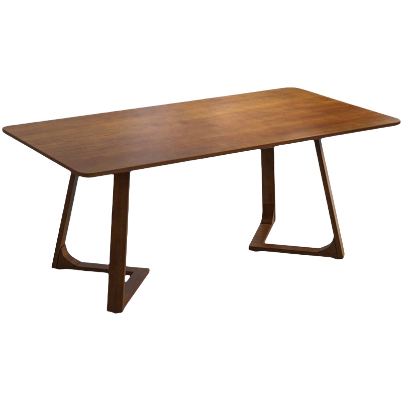 演发 实木餐桌120cm 个高清大图