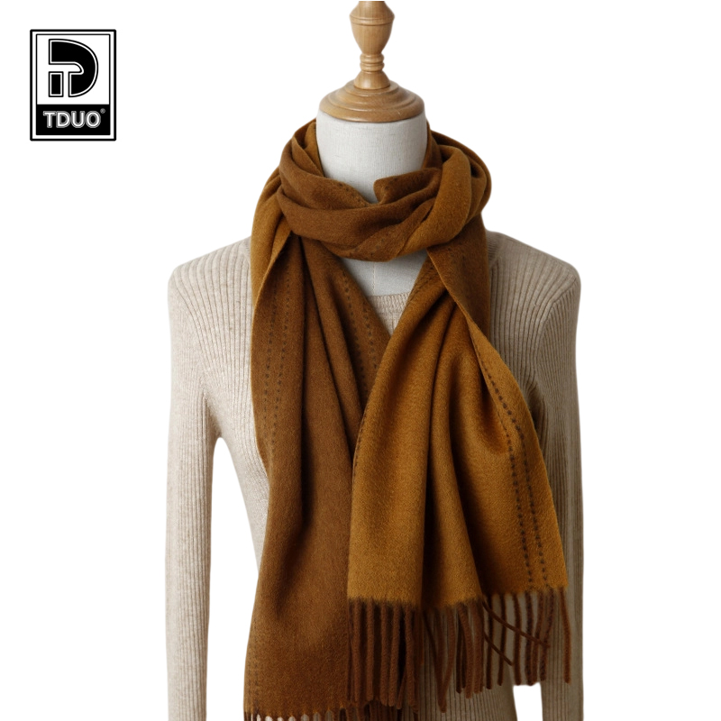 TDUO秋冬双面羊毛围巾CC25 条高清大图