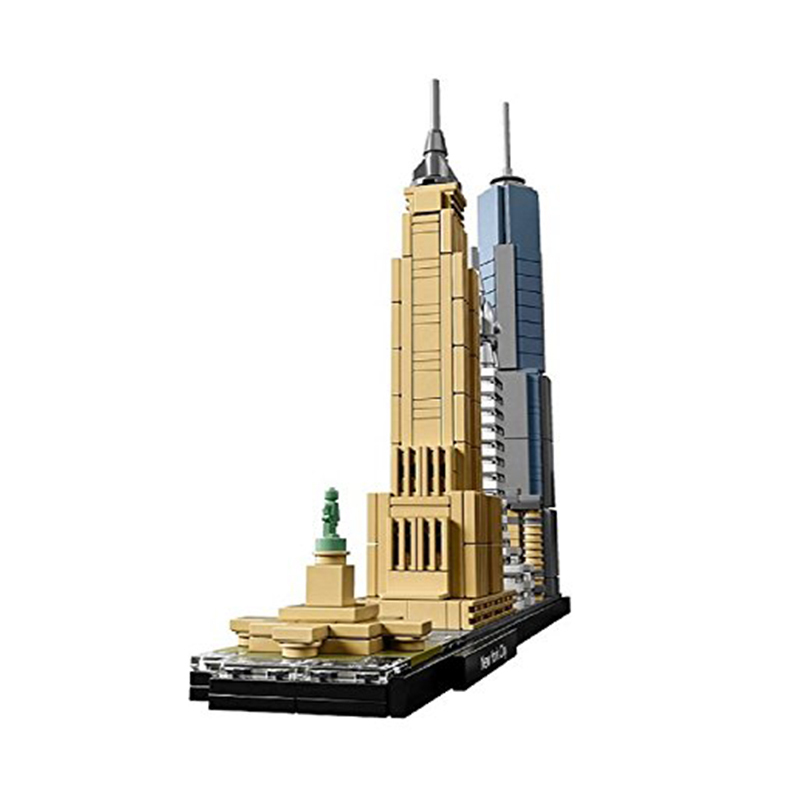 乐高(LEGO)建筑系列 纽约街景 21028 12岁以上 儿童积木拼装玩具塑料 200块以上
