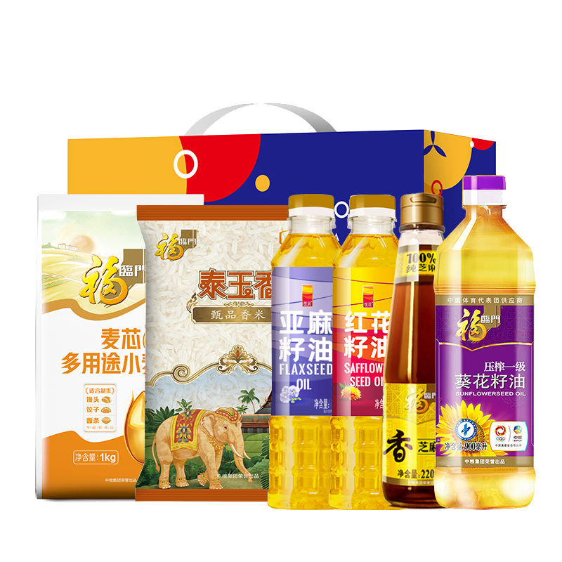 中粮“颂福到家”粮油 大礼包E